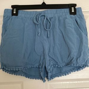 Comfy blue shorts